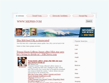 Tablet Screenshot of mephs.com